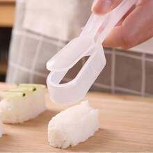 2-delat sushiformset, handhållet och lätt att använda för att göra minirullar, praktisk och söt köksbakhjälp - Multifärgad - Visa 5