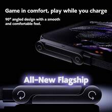 USB-C 转 USB-C 数据线，240W 快充线，5 英尺（约 1.5 米），隐形支架充电线，扁平 USB-C 数据线，直角 USB-C 数据线，兼容 17 系列，兼容三星 Galaxy S25/S24 Ultra 等。 - 黑色 - 查看 4