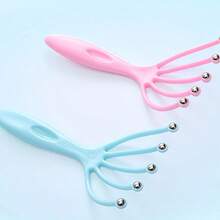 1个塑料五爪球宠物按摩互动玩具 - 彩色 - 查看 4