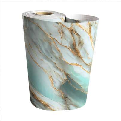 Papel tapiz adhesivo a prueba de agua y resistente al aceite para granito y mármol, fácil de aplicar papel de contacto de vinilo para decoración de sala de estar, cocina y dormitorio