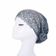 1Pc Women Headscarf Cap Headscarf Beaded Turban - Baotou Hat - View 12