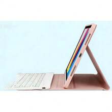 TenYide Detachable Wireless Keyboard Case Compatible With IPad 5th/6th/7th/8th/9th/10th/11th(A16), Pro 11/Pro12.9/Pro13, Air 1/2/3/4/5/6/7/11/13 And Galaxy Tab Series, 2-In-1 Keyboard And Tablet Protective Cover - Pink - View 4