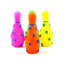 Bowling Pet Toy Sounding Vinyl Dog Cat Bb Puppies - PVC Bowling Balls - View 2