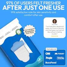 Acidified Deodorant Wipes For Women - 30 Count - Variety Pack  PH Balaed Whole Body Wipes - Plastic-Free Exfoliating And Advaed Odor Control Underarm Body Wipe - 混合裝 無香 風 - 查看 3