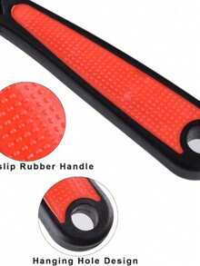 2pcs Deep Cleaning Hairbrush For Scalp, Compact Teeth Dandruff Remover, Long Handle Grooming Brush - View 7