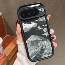 Funda Protectora de Silicona Suave para Phone17air,16,15,14,13,12,11 - A654BeigeBlanco - Ver 9