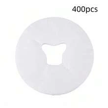 100Pcs Disposable Massage Pillow Towel Headrest Pad Face Pillow Cover Cushion Cover Massage Face Cradle Table Head Rest Cover - White - View 10