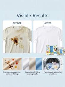 Laundry Detergent Powder, Cleaning Stain Removal, Softening, Fresh Scent, Suitable For Daily Household Laundry - Powdery - View 7