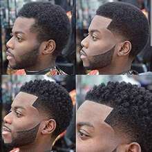 2 Oval Shaped Small Hole Hair Brush Sponge Brush Locking Twist African Curly Hair Care Tool, Black Metal African Style Hair Comb - Unisex Fist Style Pick Dye Comb - Oval-shaped Sponge Curling Iron - View 5