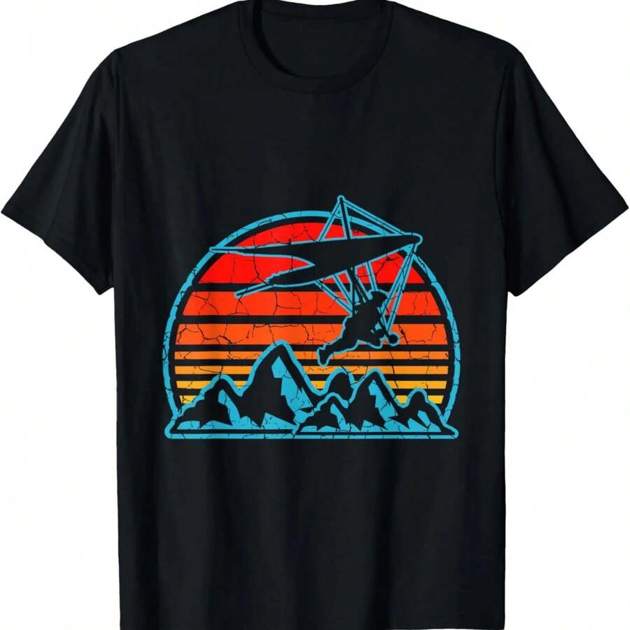 Hanging Slingshot Or Pilots. T-Shirt - màu đen - Xem 1