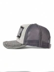 1pc Women's Adjustable Rhinestone Baseball Cap, Fashionable Versatile Peaked Hat For Couple - Baseball Cap - View 5