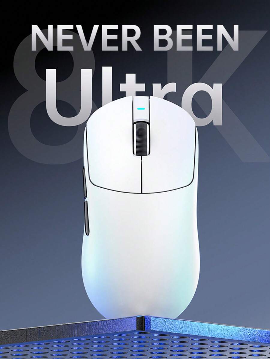 X8Ultra 无线鼠标，轻巧型 PAW3950 游戏三模式 8K DPI 鼠标 - 查看 1
