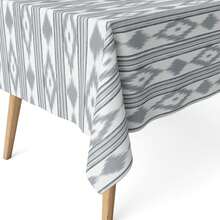 Kiva Stain-Resistant Resinated Tablecloth, Extra Soft To The Touch And Waterproof, Sizes From 100x140 To 300x140 Cm And Round 140 Cm - Easy-Clean Stain-Resistant Tablecloth - Available In 12 Designs - 選項 11 - 查看 1