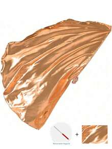 1 paquete de banderas de danza y adoración con varilla retráctil, banderas de danza del vientre en forma de semicírculo para uso en exteriores - Multicolor - Ver 22