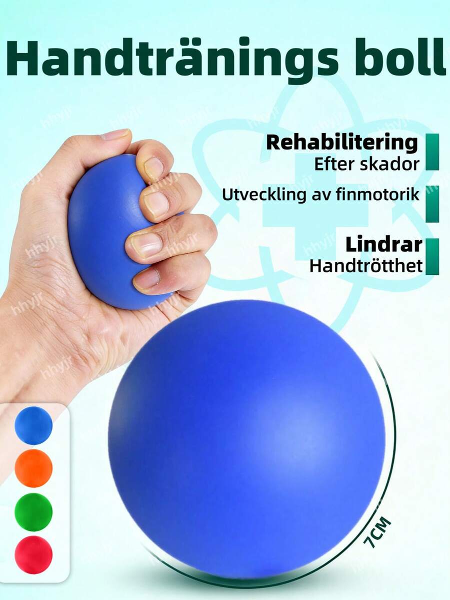 7cm Grip Strength Ball, Hand Strength Training Ball - Finger Exercise Tool, Squeeze Ball, For Improving Hand Strength And Stress Relief, Grip Strength Trainer, Finger Strength Training, Strength Training, Stress Relief Ball