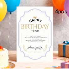 Customized Heart-Shaped Card, Customized Cake Card, Customized Card Content, Customized Invitation Card, Greeting Card, Wedding Season, Birthday, Christmas, Mother's Day, Valentine's Day, Chinese New Year - Wedding Card 1 - View 25