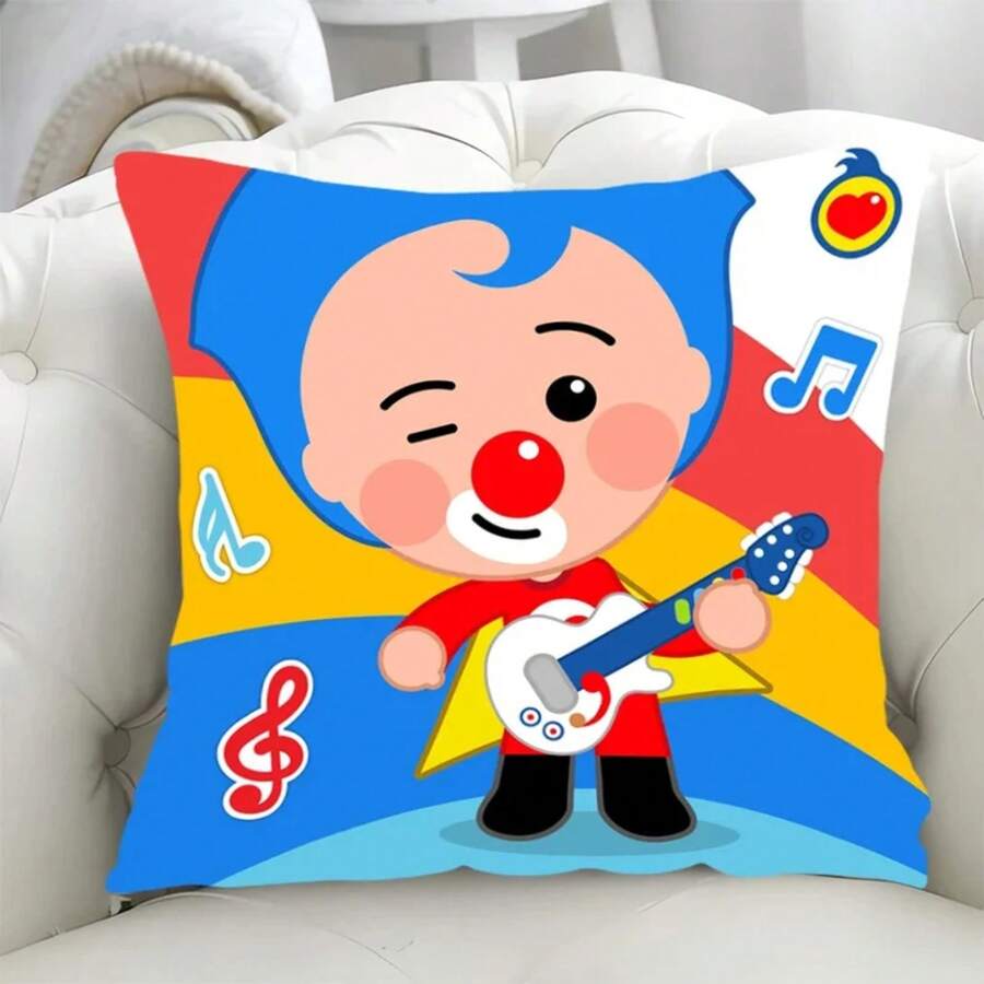 Cushion Covers 45x45 P-Plim Plim Decorative Pillowcases 40x40 Fall Decor Lounge Chairs Pillow Hugs Short Plush Duplex Printing - Style 1 - View 1