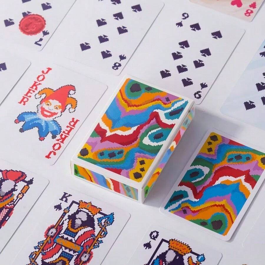 Classic Playing Card Set - Essential For Party Games, Board Games, Holiday Fun, Durable And Portable Playing Cards - Multicolor - View 1