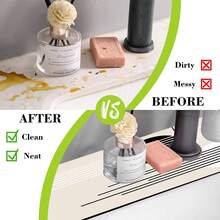 1pc, Sink Faucet Suction Pad, Drainage Pad, Kitchen, Bathroom Sink, Countertop, Drainage Pad, Diatomite Washbasin, And Cuttable Quick-Drying Pad. - Multicolor - View 5