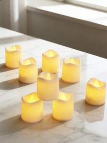LED Realistic Electronic Candle, Hot-Selling Cross-Border Product, Suitable For Proposal, Indoor Decoration, Romantic Atmosphere, Birthday Scene Decor - Small Waves - View 10