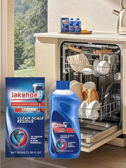 Limpiador multiusos para lavavajillas | Eliminación potente de cal/grasa/olores | Limpieza profunda que mantiene el interior fresco sin residuos