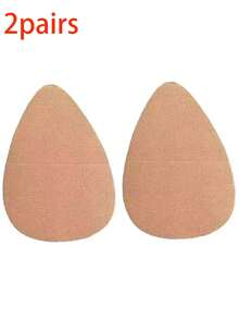 Große Größen unsichtbare Lift Latex Klebeband Wasser Tropfen geformte Brust Blütenblätter Trägerloser BH Futter, geeignet für B-E Körbchen Größen, Beige, Braun, Kaffee, Schwarz - Verschiedenfarbig - Übersicht 35