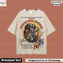 Women's Oversized Country Bear Carnival T-Shirt: Grizzly Manor Country Bear Carnival T-Shirt, Disneyland T-Shirt, Magic Kingdom T-Shirt, Big Al T-Shirt - 白色 - 查看 2