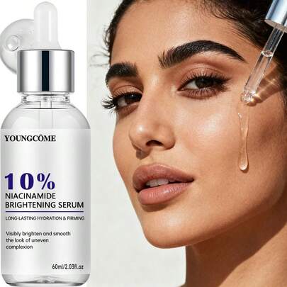  YOUNGCOME 烟酰胺精华液 面部精华 保湿紧致 提亮肤色 均匀肤色 收缩毛孔 长效保湿 1.35/2.03 液盎司