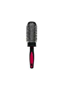 1 lược cuốn tóc màu đen và đỏ, lược uốn tóc bằng lông nylon, lược uốn tóc hình tròn có ống nhôm, dụng cụ tạo kiểu tóc mái, lược tạo kiểu tóc chịu nhiệt. - Nhiều màu - Xem 14
