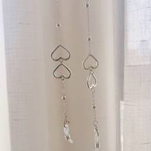 Street 1pc Alloy Heart-Shaped Fishbone Musical Note Glasses Chain, Fashion Glasses Chain Accessories Non-Slip,School - Multicolor - View 9