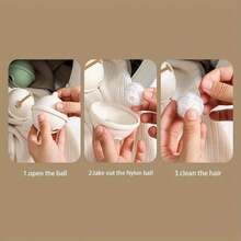 Set Of 2 Innovative Laundry Balls For Removing Pet Hair And Lint From Clothes, Reusable Laundry Scrubbing Tools - One Size Fits All - View 8