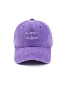 1pc Men's Casual Stylish Embroidered Baseball Cap - A - View 7