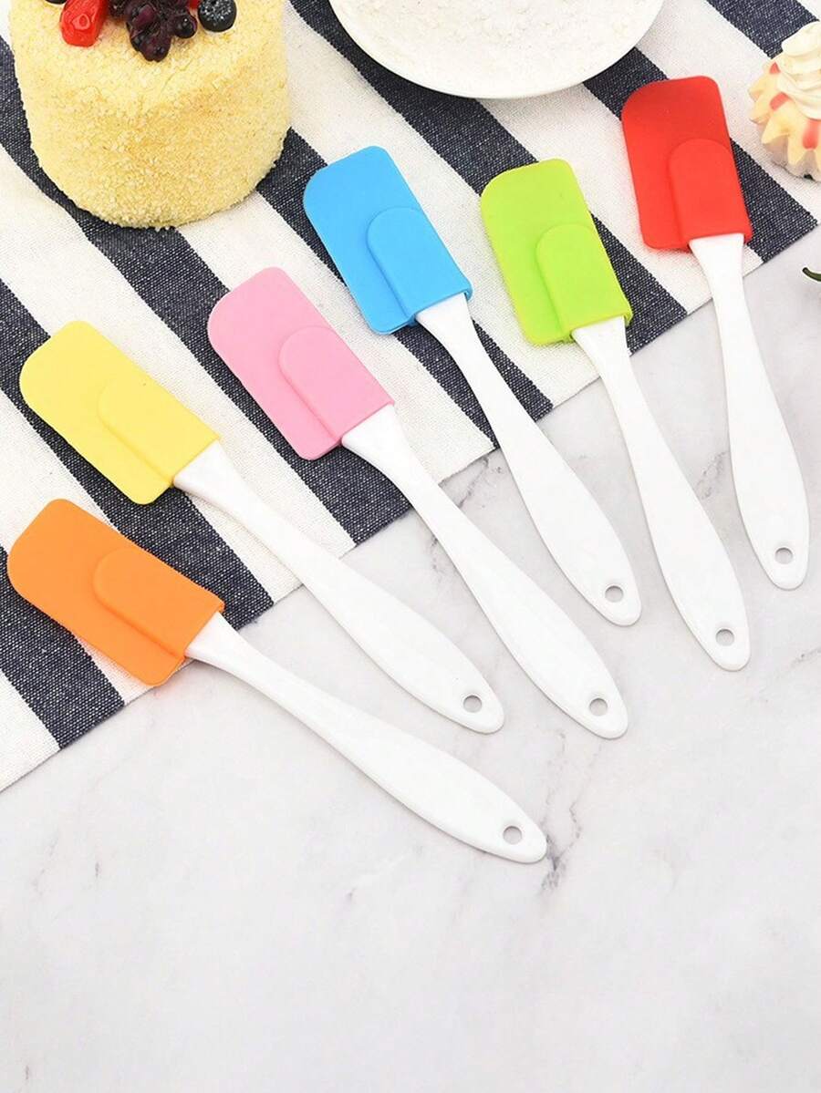 1pc Silicone Spatula Set, Jam Spreading Scraper, Butter Cream Icing Knife, Baking Tool - View 1