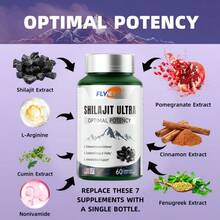 Miriyalyad Optimal PotencylShilajit UltraAdaptogen Energy Stamina Lmmune AntioxidantsMade In USA L60 Capsules - 1 CÁI - Xem 3