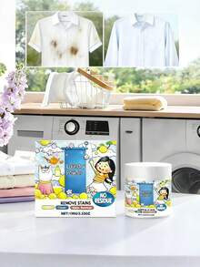 Laundry Detergent Powder, Cleaning Stain Removal, Softening, Fresh Scent, Suitable For Daily Household Laundry - Powdery - View 10