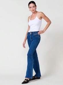 Koroshi Pantalon de sport pour femmes - Bleu azur - Voir 1