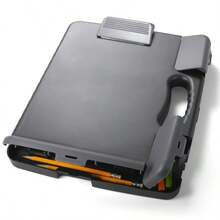 Officemate 83301 - Portapapeles portátil color gris - Carbón - Ver 1