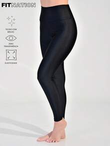 Women Sports Leggings - Black - View 2