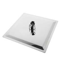 8"Shower Head Stainless Steel Rainfall Overhead Large Bathroom Square - A - View 3