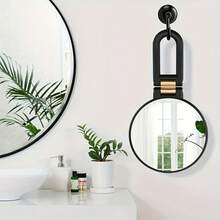 一款50倍手持放大镜，具备1倍/80倍放大倍率，便携式旅行化妆镜，配有360°可调节手柄和镜面，多种颜色可选，非常适合化妆、护肤、美容和修剪胡须。 - 彩色 - 查看 7