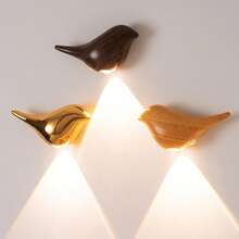 Modern LED Magnetic Sensor Wall Light, Wireless LED Motion Sensor Wall Lamp, Dimmable Wall Mounted Decorative Light, Wireless Sensor Night Light, LED Wireless Bedroom Bedside Lamp, For Corridor, Bathroom, Bedroom, Kitchen, Cabinet, Stairs, Entrance, Table, Wardrobe, Home Decor, Living Room Decor - Multicolor - View 2