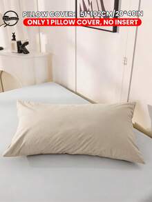 1个柔软枕套，长款枕套，标准尺寸枕套，信封式封口，抗皱，防褪色，防污，不含枕芯，尺寸20x54英寸，20x36英寸，适用于春夏装饰、房间装饰、学习用品 - 彩色 - 查看 33