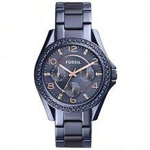 Fossil Riley Multifunction Blue Dial Ladies Watch ES4294 - Blue - View 8