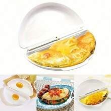 Easy Clean Microwave Egg Cooker - Reusable, Non-Stick, Suitable For Breakfast And Baking, Kitchen Gadget For Home And Restaurant Use - White - View 10