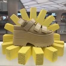 Women Platforms & Wedge Sandals - màu đen - Xem 2