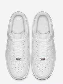 Giày trượt ván Nike AIR FORCE 1 '07 Classic, Unisex - trắng - Xem 6