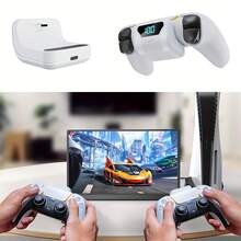 1800mAh External Battery Pack For P5 Controller, Portable Fast Charging Battery With 1-100 Digital Power Display, Detachable Charging Battery Case Designed For P5 DualSense Wireless Gaming Controller, Built-In Overcharge Protection Chip, A Durable Gaming Accessory - 查看 7