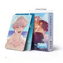 1pc 92pcs Anime LOMO Cards, Anime Pearl Boy Series Photo Cards, Greeting Cards, Postcards, Anime Collector Cards | Exquisite Patterns, Cartoon Design - Suitable For Anime Fans Collection - Multicolor - View 6