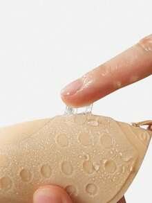 1/3 Pairs Cleavage-Enhancing Invisible Bra Petals: Silicone Backless Adhesive Mango-Shaped Nipple Covers, Invisible Breast Petals Suitable For Dresses And Wedding Gowns - Multicolor - View 3