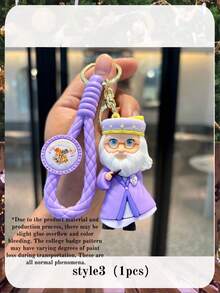 Harry Potter 1件情侣玩偶礼物，钥匙扣挂件，背包挂饰，送给好朋友的最佳节日礼物，派对氛围装饰，完美派对装饰，家居装饰摆件，完美房间装饰，圣诞礼物，情人节礼物，适合生日庆祝的理想朋友礼物，女士纪念品，可爱美学，情人节礼物，装饰品，家居装饰，情人节礼物 - 彩色 - 查看 13